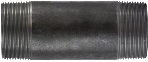 Black Steel Nipple 2-1/2" Diameter