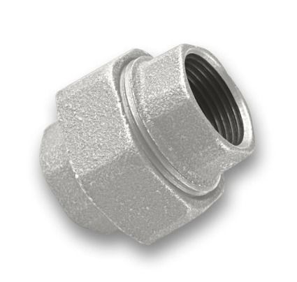1/8 - 4" Galvanized Malleable Iron Equal Tee Fitting