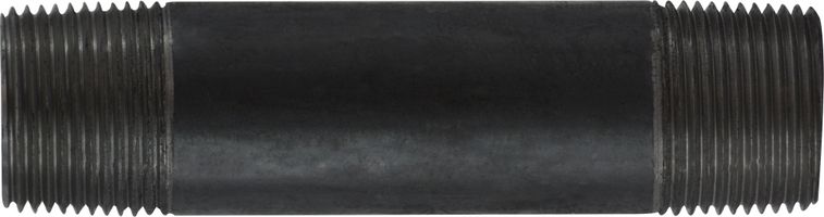 Black Steel Nipple 1" Diameter
