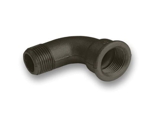 ¼" - 4" Black Malleable Iron Female/Female Elbow 90°