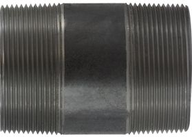 Black Steel Nipple 3" Diameter