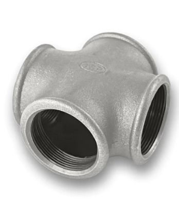 ½ - 3" Galvanized Malleable Iron Cross Pipe Fitting