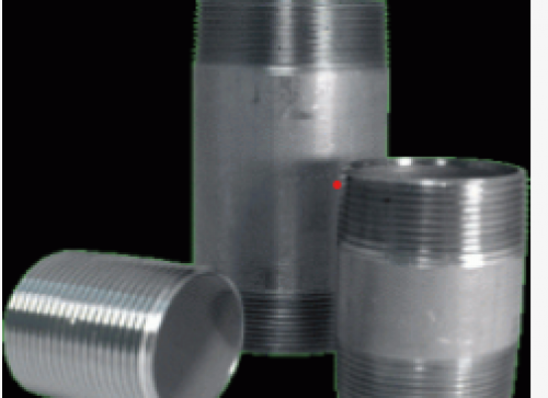 STEEL NIPPLE FOR PIPES WITH CUSTOMIZED OPTIONS